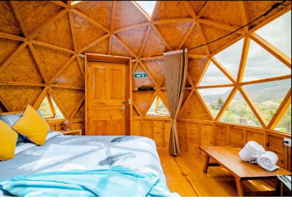 Los Nopales Glamping Сачика Экстерьер фото