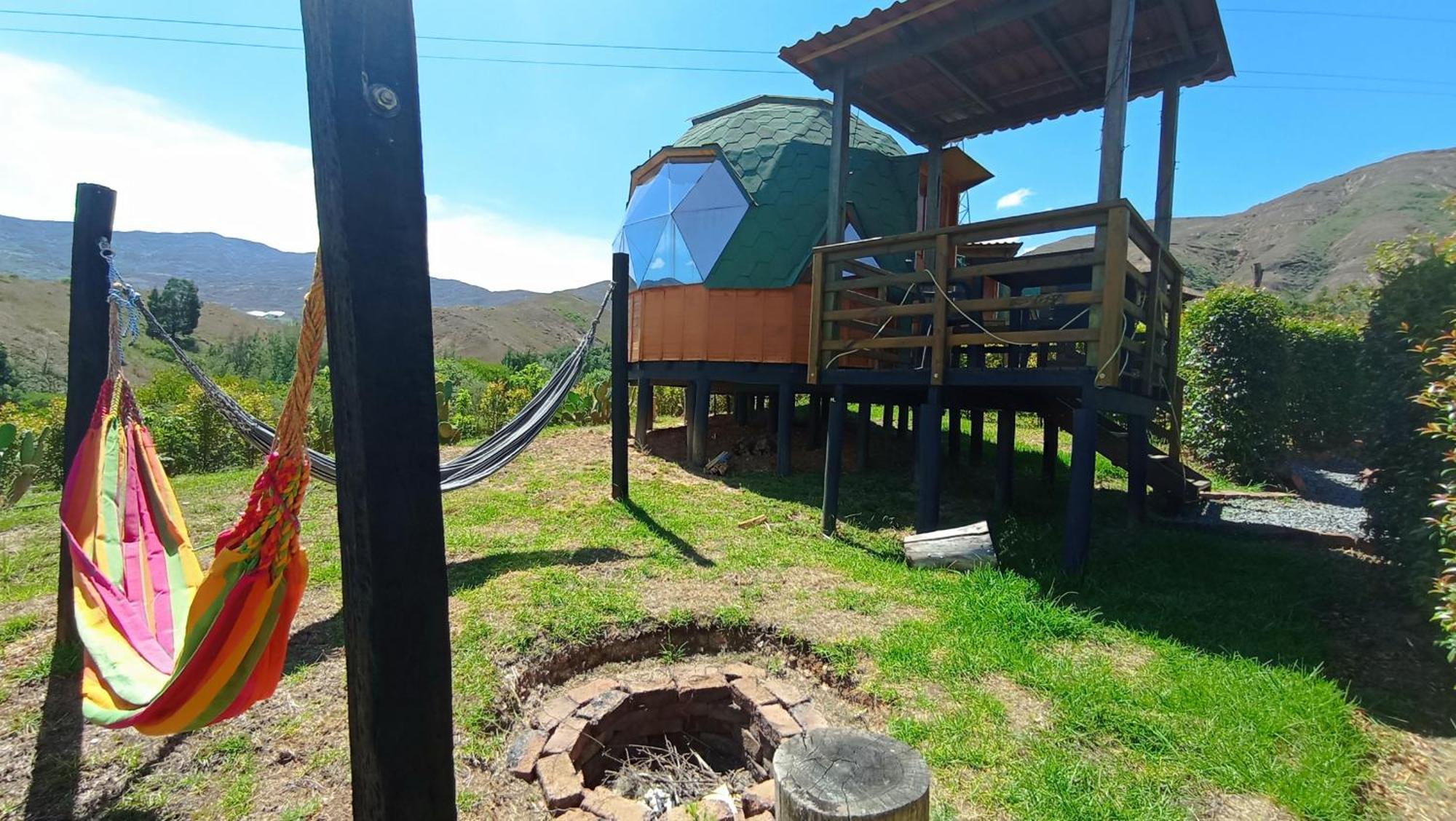 Los Nopales Glamping Сачика Экстерьер фото