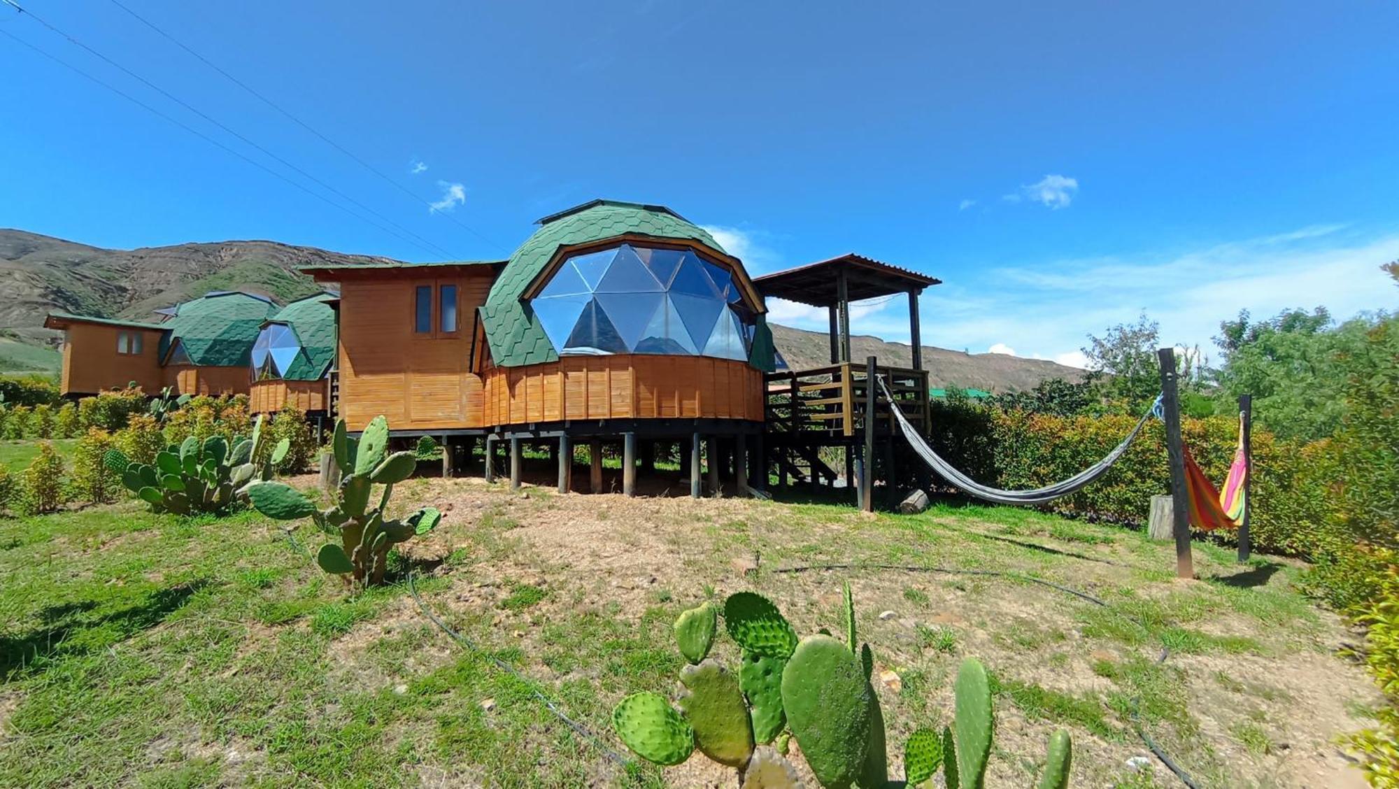 Los Nopales Glamping Сачика Экстерьер фото