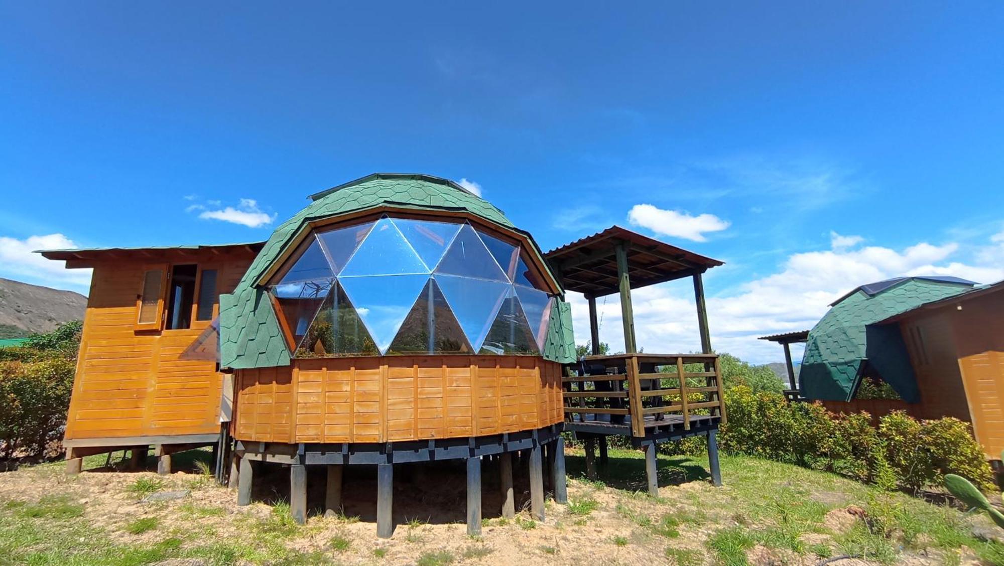 Los Nopales Glamping Сачика Экстерьер фото